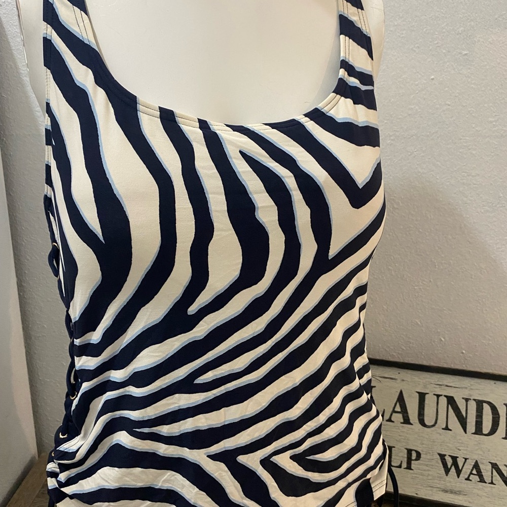 MICHAEL Michael Kors Women Animal Print Tankini Swimsuit